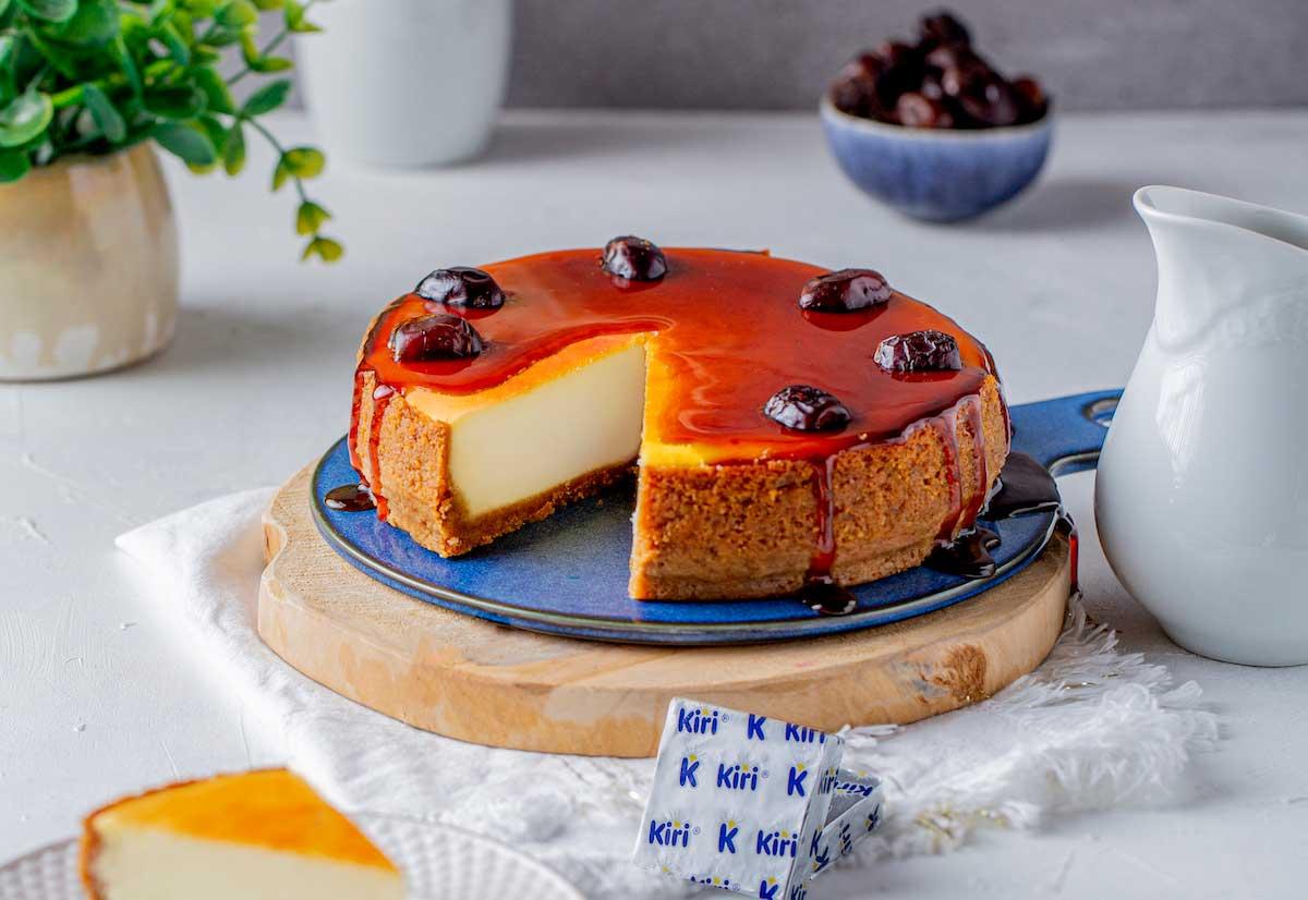 Date and Coffee Cream Cheesecake