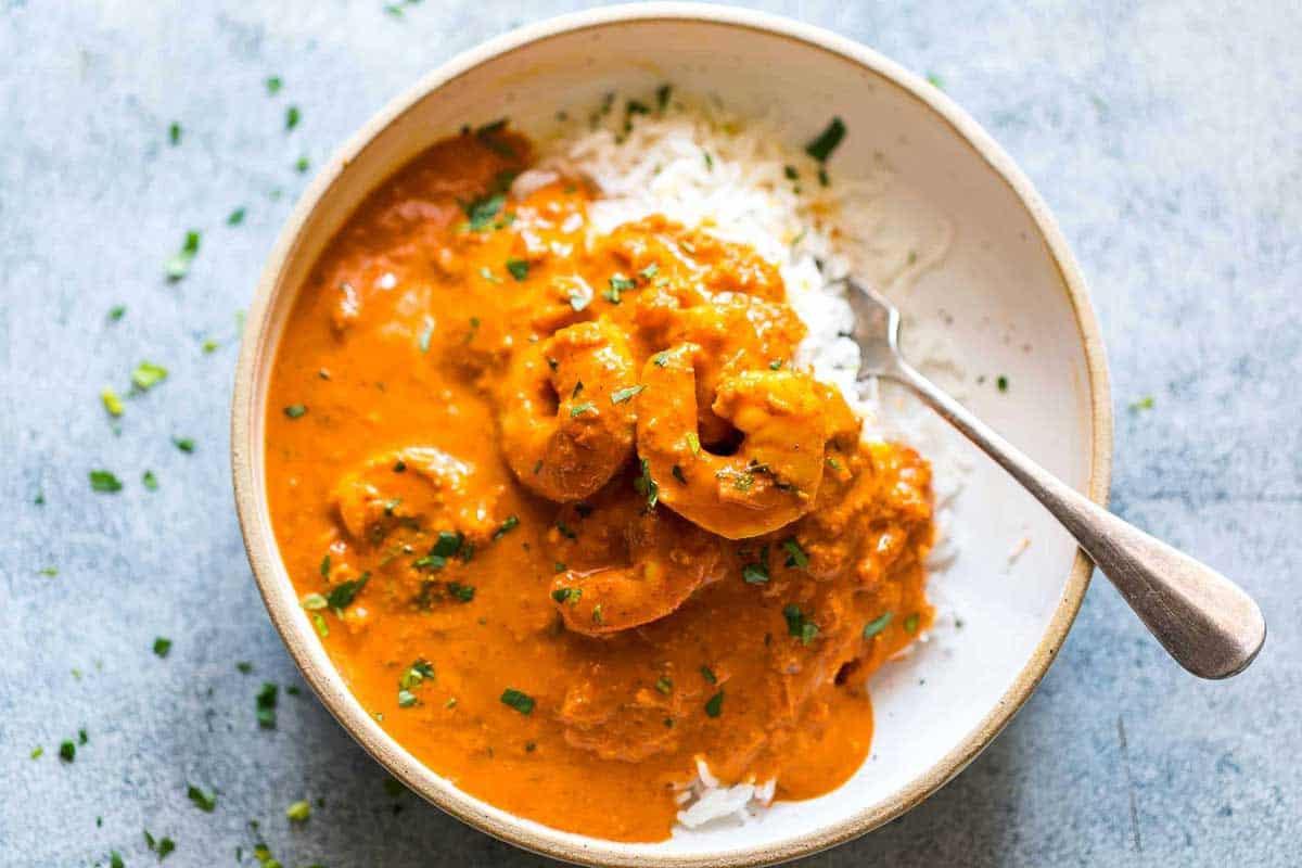 Coconut King Prawn Curry
